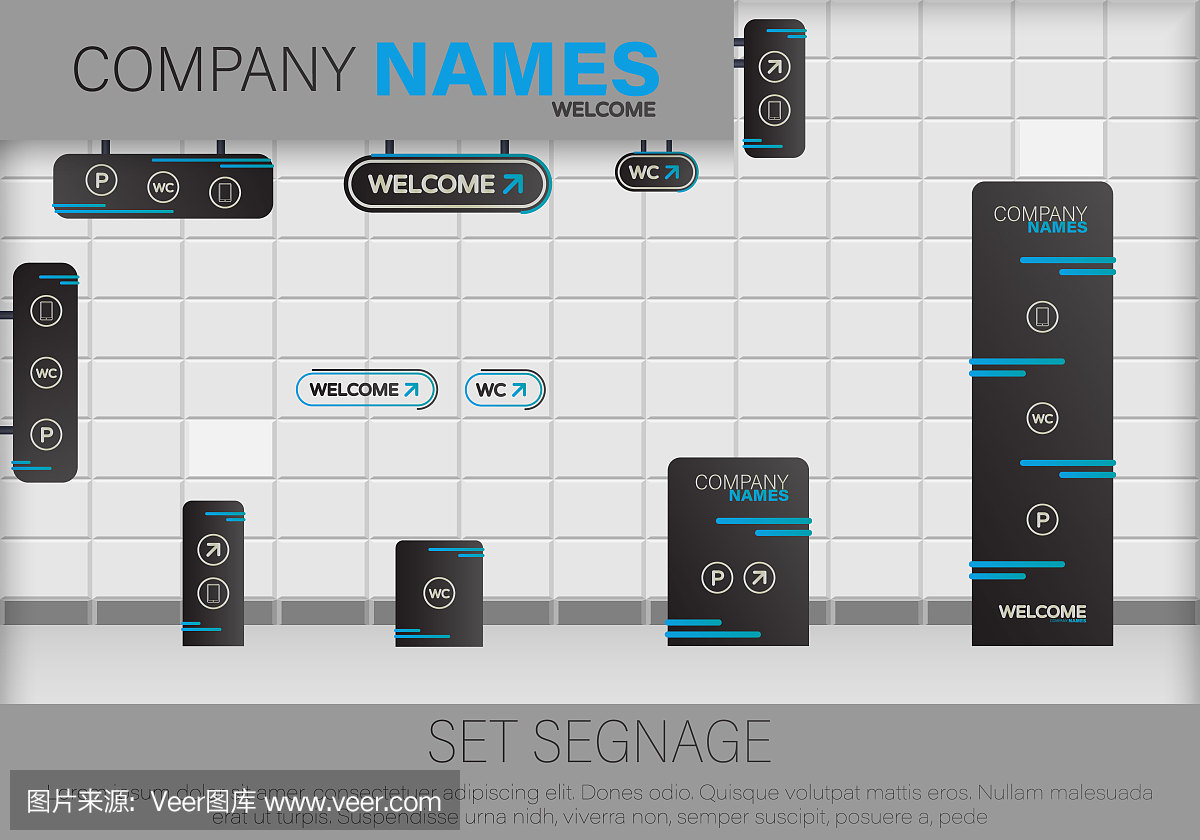 設置標志,標志。